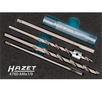 HAZET 4760-M8X1/9 Kit de réparation des bougies de préchauffage ∙ 185 mm x 153 mm x 52 mm ∙ Nombre d'outils : 9