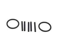 HAZET 4900-02/7 Jeu de pièces détachées pour compresseur et extracteur de ressorts : 5 goupilles cylindriques et 2 bagues en caoutchouc ∙ 6 mm