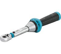 HAZET 5108B-3CT Clé dynamométrique à cliquet réversible pour embouts de tournevis ∙ Couple min-max : 2.5 - 25 Nm ∙ Tolérance : 3% ∙ Douille hexagonale 1/4 pouce (6.3 mm) ∙ 234 mm