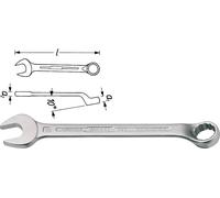 HAZET Clé mixte 603-10 – Ouverture 10 mm (métrique)