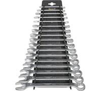 HAZET 603/17H Jeu de clés mixtes ∙ Profil de traction extérieur à double hexagone ∙ 6 - 24 ∙ Nombre d'outils : 17