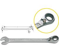 HAZET 606-19 Clé à fourche et polygonale à cliquet