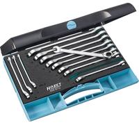 Hazet 606N/12 Jeu de clés mixtes à cliquet 12 pièces Ouverture de clé (métrique) 8 - 19 mm