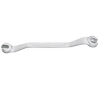 Hazet 612N-11X13 Clé polygonale double ouverte/profil à 6 pans extérieurs Taille 11 x 13 longueur 185,5 mm