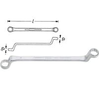 Hazet 630-21X23 Clé polygonale double Ouverture de clé (métrique) 21 - 23 mm
