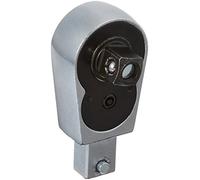 HAZET 6402-1S Tête de cliquet réversible ∙ Insert carré 9 x 12 mm ∙ Carré plein 3/8 pouce (10 mm) ∙ 61 mm