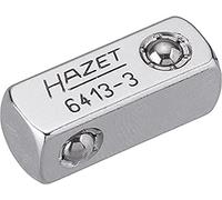 Hazet 6413-3 Carré traversant/carré massif 10 mm/carré massif 10 mm longueur 25 mm
