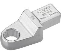 Hazet 6630D-13 Attache mâle polygonale carré femelle 14 x 18 mm/profil traction à 12 pans extérieurs Taille 13 longueur 60,8 mm