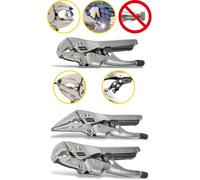 Hazet 755-6A Pince-étau automatique demi-ronde 0 - 32 mm 161 mm