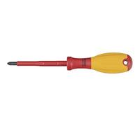 HAZET Tournevis cruciforme d'électricien 810VDE-PH2 PH2 Lame 100 mm Isolation