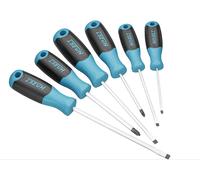 Hazet 811/6 pour l'atelier Jeu de tournevis 6 pièces vis à fente, cruciforme Phillips