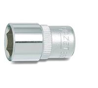 Hazet 850-10 Douille carré creux 6,3 mm/profil traction à 6 pans extérieurs Taille 10 longueur 25 mm