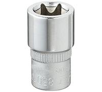 HAZET Clé à douille 850-E12 TORX extérieur T12 carré creux 1/4 (6,3 mm) Long. 25 mm