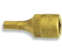 Hazet 8501-6 Douille mâle carré creux 6,3 mm/profil à 6 pans intérieurs Taille 6