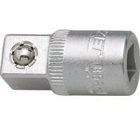 Hazet 858-1 Adaptateur carré creux 6,3 mm/carré massif 10 mm longueur 26,5 mm