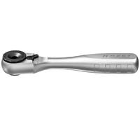CLIQUET RÉVERSIBLE · ACIER MASSIF · POUR EMBOUTS-TOURNEVIS (BITS) · LONGUEUR : 9 - HAZET - HZ212187
