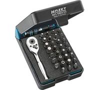 Hazet 863MBIT/33 Jeu d'embouts-tournevis hexagone massif 1/4'' Profil à fente/6 pans intérieurs/PH/PZ/torx tamper résistant/nombre d'outils 33