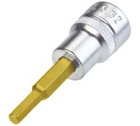 Hazet 8801A-5/32 Douille mâle carré creux 10 mm profil à 6 pans intérieurs Taille 5/32