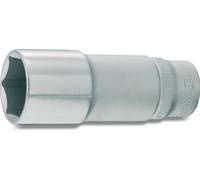 Hazet 880LG-18 Douille carré creux 10 mm/profil traction à 6 pans extérieurs Taille 18 longueur 66 mm