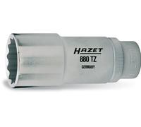 Hazet 880TZ-16 Douille carré creux 10 mm/profil traction à 12 pans extérieurs Taille 16 longueur 60 mm