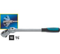 Hazet 8816G Cliquet articulé 3/8\ (10 mm) 276 mm