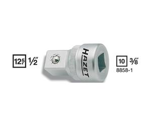 Hazet 8858-1 3/8 pouces Propulseur 3/8 (10 mm) 36 mm
