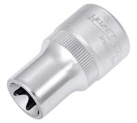 Hazet 900-E14 Douille carré creux 12,5 mm/profil torx extérieur Taille E 14 longueur 38 mm