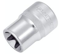 Hazet 900-E20 Douille carré creux 12,5 mm/profil torx extérieur Taille E 20 longueur 38 mm