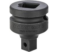 Hazet 9007S Adaptateur à chocs/carré creux 12,5 mm/carré massif 10 mm longueur 37 mm