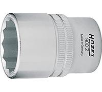 Hazet 900AZ-1.1/8 6 pans extérieurs Douille 1 1/8 1/2 (12.5 mm)