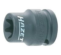 Hazet 900S-E20 Douille à chocs/carré creux 12,5 mm/profil torx extérieur Taille E 20 longueur 38 mm