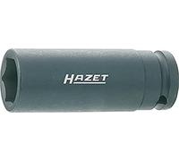 Hazet 900SLG-22 Douille à chocs/carré creux 12,5 mm/profil traction à 6 pans extérieurs Taille 22 longueur 85 mm