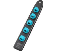 HAZET 900SR-5 SmartRail ∙ Connecteur de câble en plastique flexible ∙ Carré creux 1/2 pouce (12,5 mm) ∙ 245 mm x 37,4 mm x 29,2 mm