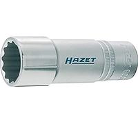 Hazet 900TZ-20.8-13/16 Douille carré creux 12,5 mm/profil traction à 12 pans extérieurs Taille20.8 13/16 longueur 85 mm