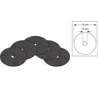 Hazet 9033-010/5 9033-010/5 Disque à tronçonner 76 mm 5 pc(s) acier