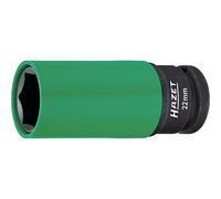 Hazet 903SLG-22 Douille à chocs/carré creux 12,5 mm/profil traction à 6 pans extérieurs Taille 22 longueur 85 mm