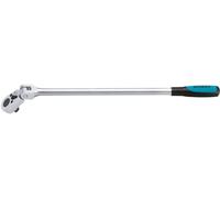 HAZET 916GL Cliquet réversible ∙ long ∙ articulé ∙ Carré plein 1/2 pouce (12,5 mm) ∙ 511 mm