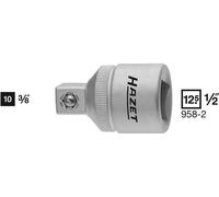 HAZET Adaptateur à chocs 958-2 – Carré creux 12,5 mm vers carré massif 10 mm – 36 mm