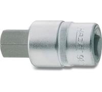 Douille-embout 6 pans intérieurs 10 mm Longueur: 60 mm Hazet 986-10 Propulseur: 1/2\ (12.5 mm) 1 pc(s)
