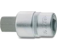 Douille-embout 6 pans intérieurs 17 mm Longueur: 60 mm Hazet 986-17 Propulseur: 1/2\ (12.5 mm) 1 pc(s)