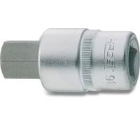 Douille-embout 6 pans intérieurs 8 mm Longueur: 60 mm Hazet 986-8 Propulseur: 1/2\ (12.5 mm) 1 pc(s)