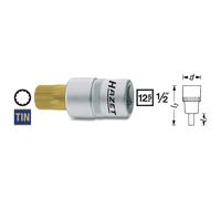 HAZET Douille mâle 990-14 ∙ Carré creux 1/2 pouce (12,5 mm) ∙ Profil denture ...