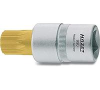 Hazet 990-18 Douille mâle carré creux 12,5 mm denture multiple intérieur XZN Taille M18