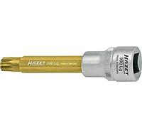 Hazet 990LG-8 Douille mâle carré creux 12,5 mm denture multiple intérieur XZN Taille M8