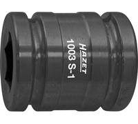 HAZET Adaptateur pour visseuse à choc et visseuse mécanique 1003S-1 Carré creux 20 mm (3/4 pouce) Profil intérieur hexagonal