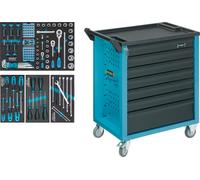 Hazet Ateliers Mobiles Assistant Avec 7 Tiroirs Et 119 Outils 177-7/119