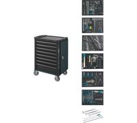 Hazet Ateliers Mobiles En Gris Anthracite 8 Tiroirs + 264 Outils 179N-8-RAL70