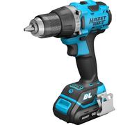 HAZET Battery drill set (3-piece, cordless drill, fast charger, li-ion battery 18 V, 2.0 Ah) 9230-2