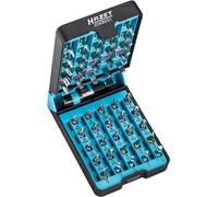 HAZET BitE-Box 2240N/51 I Jeu de 51 embouts de tournevis, Sortie : Pozidriv, hexagonal 6,3 (1/4 pouce), cruciforme, Tamper Resistant TORX, hexagonal femelle, fendu, TORX femelle