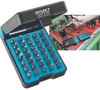 Hazet Boîtier d'embouts-tournevis (bits) - Profil Pozidriv PZ, Hexagone creux 6,3 (1/4 pouce), Profil Phillips PH, Profil TORX « tamper résistant », Profil à 6 pans intérieurs, Profil à fente, Profil